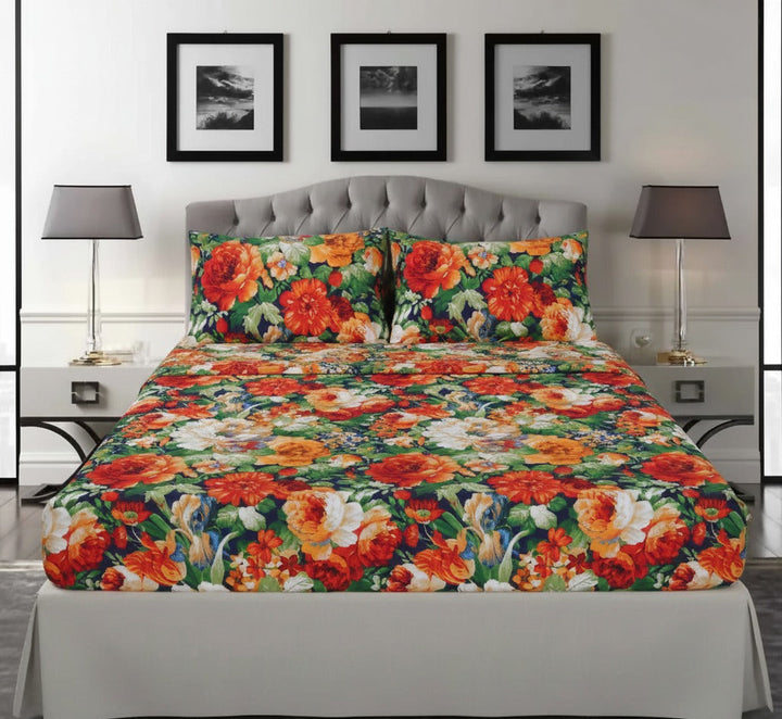 Floral Fantasy fittedsheet set – BS14
