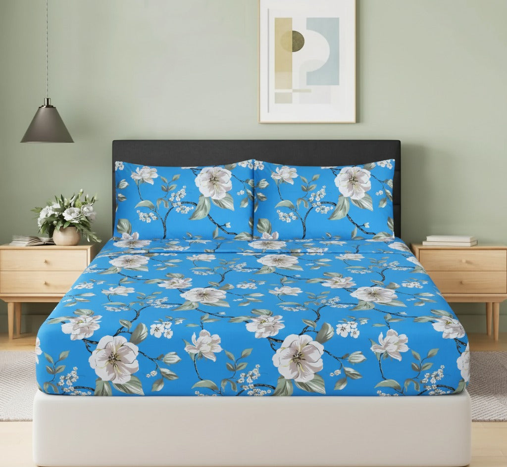 Blue Sky Garden fittedsheet set – BS22